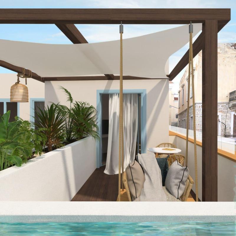 Shapes Luxury Suites Ermúpoli Kültér fotó
